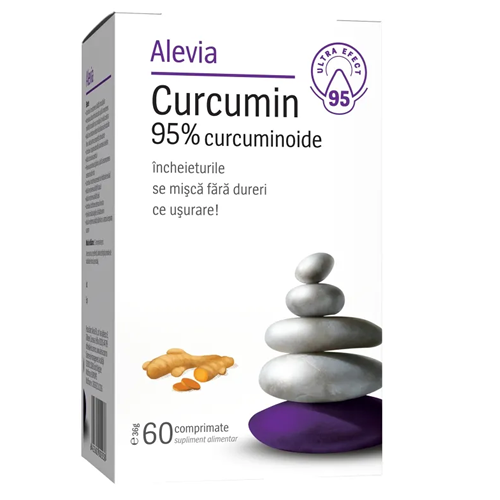 Curcumin 95% curcuminoide, Alevia